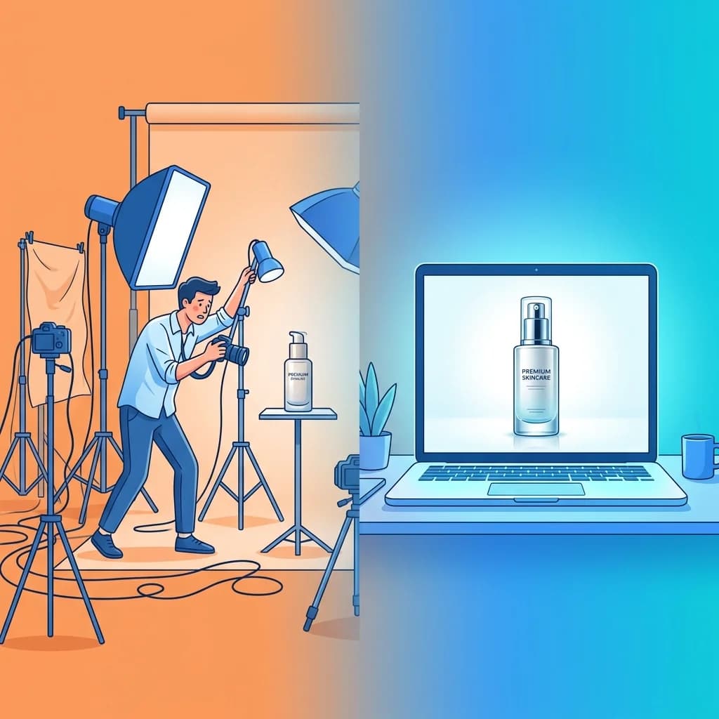 How AI Is Replacing Traditional Product Photography Studios in 2026