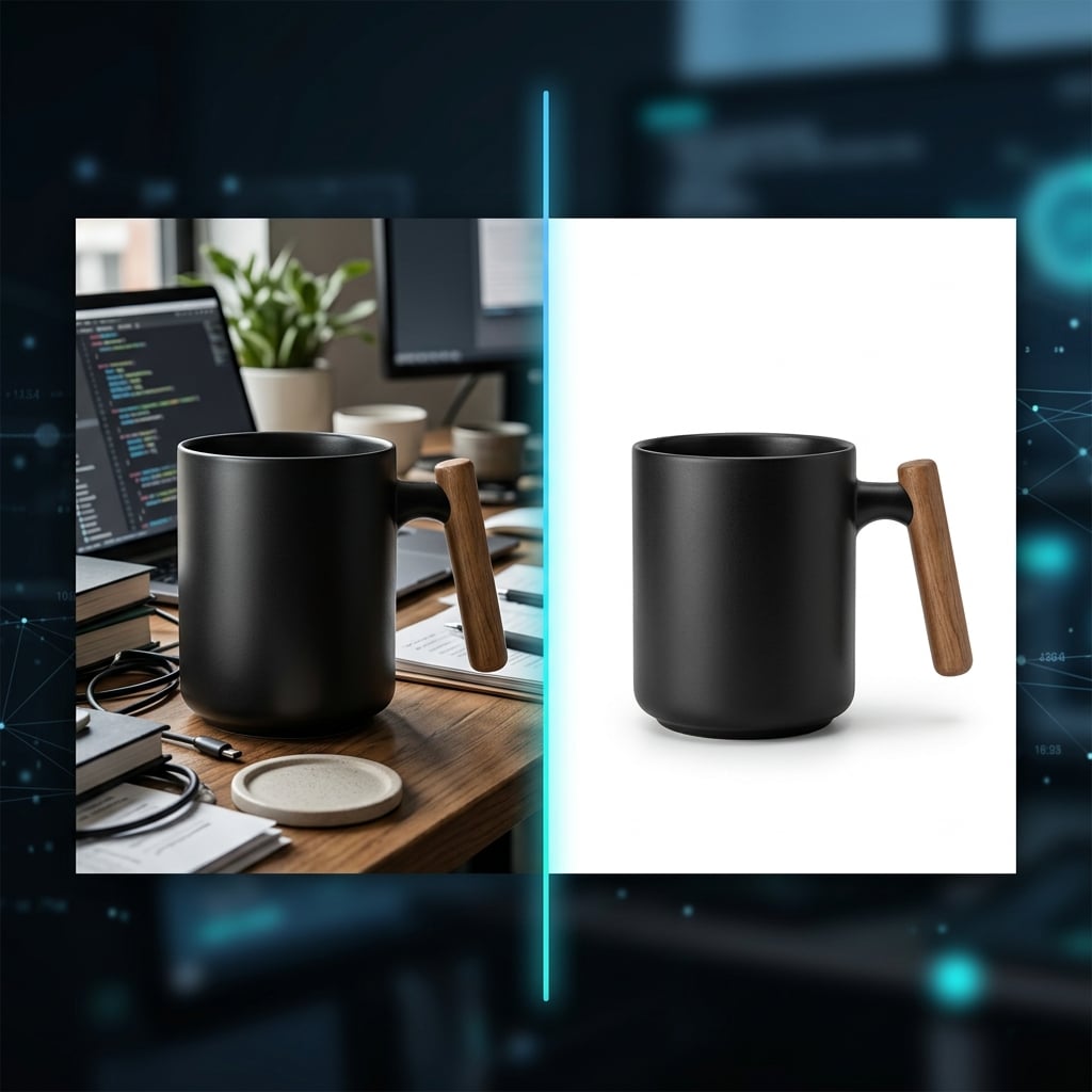 Amazon White Background Photos with AI: Keep the Shadows, Lose the Studio